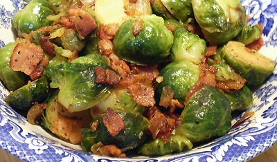 Skillet-Braised Brussels Sprouts Recipe