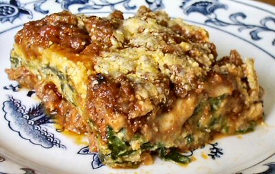 Spinach Lasagna Linda S Low Carb Menus Recipes
